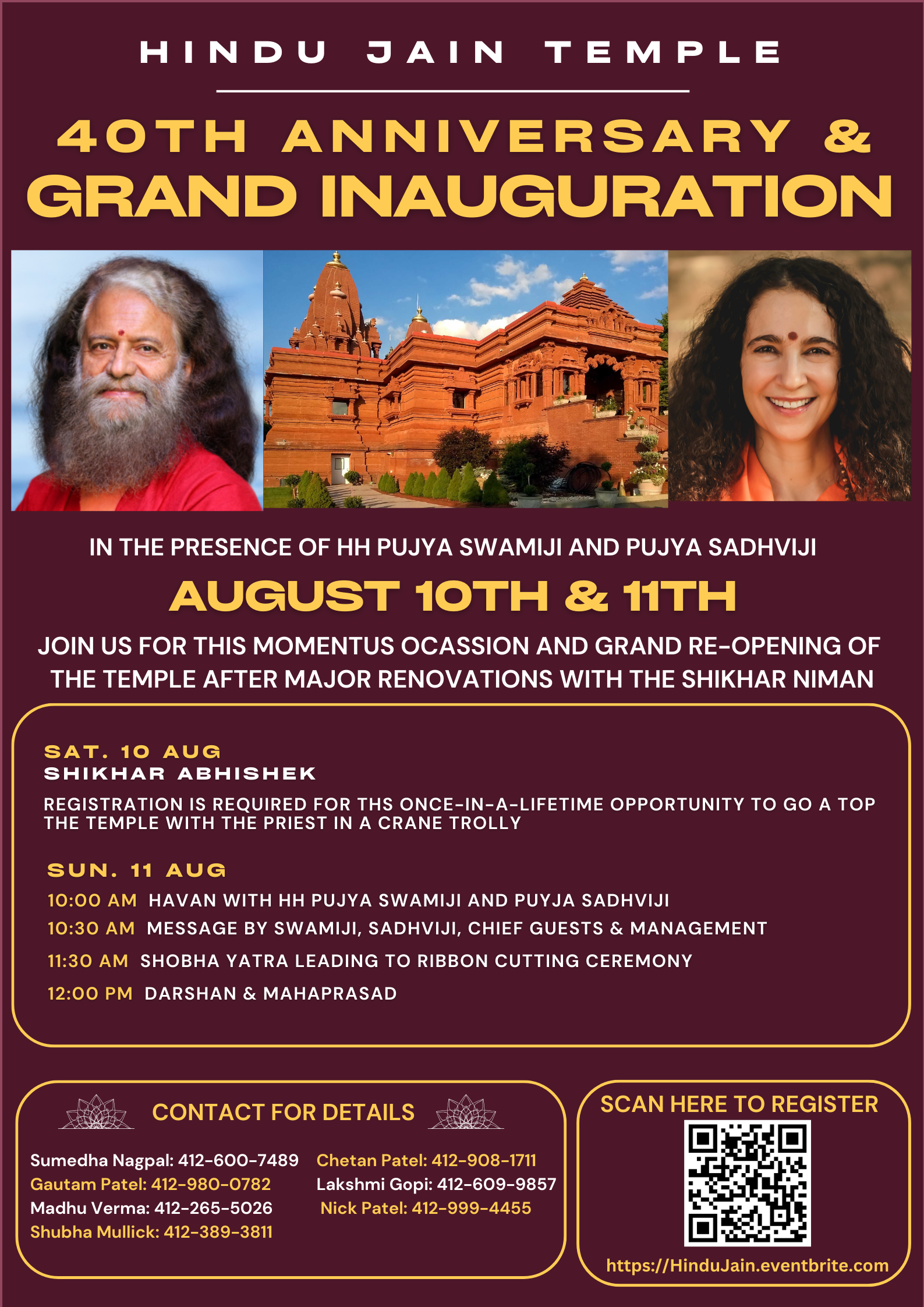 Grand Temple Innaugration